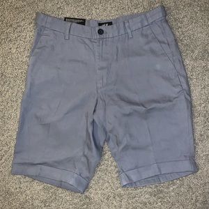 H&M grey skinny fit shorts